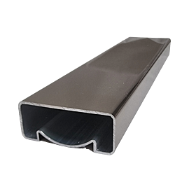 Mana curenta rectangulara 60 x 25 din aluminiu eloxat