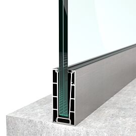 Profil aluminiu balustrada BV7600
