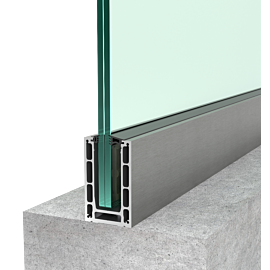 Profil aluminiu balustrada BV9900