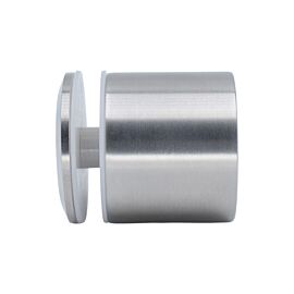 Conector punctual prindere sticla , inox argintiu.