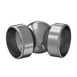 Cot variabil pentru teava Ø 30 din aluminiu eloxat