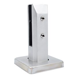 Spigot balustrada sticla  (8-13.50 MM ) H 160 Patrat, BP0013