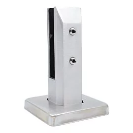 Spigot balustrada sticla  (8-13.50 MM ) H 160 Patrat, BP0013