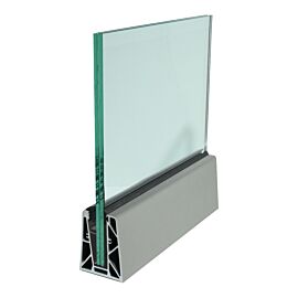 Profil U aluminiu balustrada Sticla BP20174
