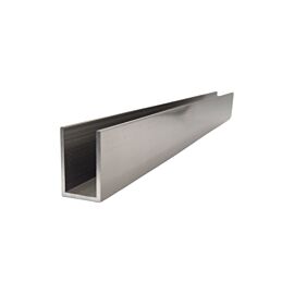 Profil U aluminiu cabina dus sticla 8-10 mm (bronze)